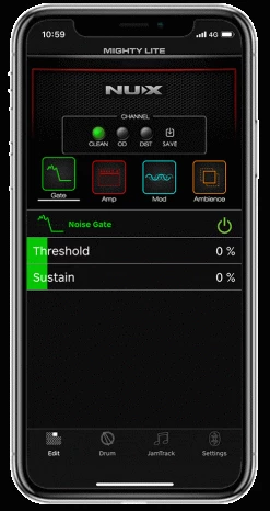 NU-X NUX Mighty Lite BT Desktop Guitar Amplifier 13 NU-X NUX Mighty Lite BT Desktop Guitar Amplifier