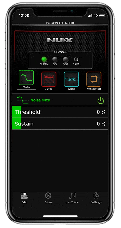 NU-X NUX Mighty Lite BT Desktop Guitar Amplifier 7 NU-X NUX Mighty Lite BT Desktop Guitar Amplifier