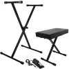 On-Stage Keyboard Stand & Bench Pack | KPK6550 Keyboard Accessories