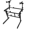 On-Stage On Stage KS7365EJ Folding-Z Keyboard Stand W/ 2nd Tier