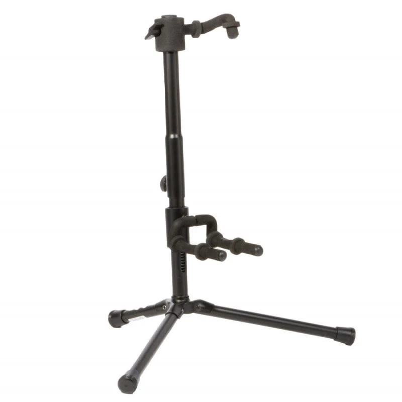On-Stage Push-Down Spring-Up Locking Electric Guitar Stand | GS7140 3 On-Stage Push-Down Spring-Up Locking Electric Guitar Stand | GS7140