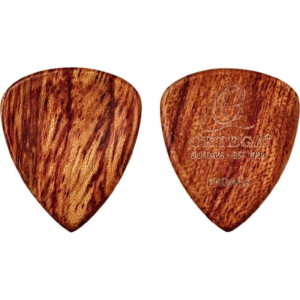 Guitar Accessories Ortega Curved Wooden Guitar Pick | Padouk Wood 3 Guitar Accessories Ortega Curved Wooden Guitar Pick | Padouk Wood