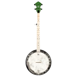 Ortega Falcon Series Banjo | Transparent Green