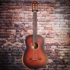 Ortega Family Series Pro Spruce Top Bourbon Fade Classical Guitar | R55BFT