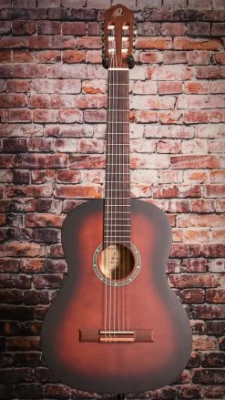 Ortega Family Series Pro Spruce Top Bourbon Fade Classical Guitar | R55BFT