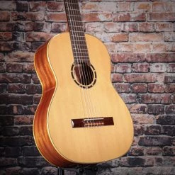 Ortega Full-Size Classical Guitar, Spruce Top, Natural | R121G Guitar Accessories