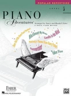 Hal Leonard Piano Adventures Popular Repertoire | Level 5 Piano Books