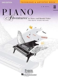 Hal Leonard Piano Adventures! Technique & Artistry Level 3B Piano Books