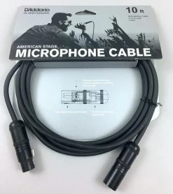 Planet Waves American Stage Series Microphone XLR Cable Cables
