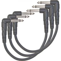 D'Addario Planet Waves Classic Series Patch Cable | 3-pack, 6 Inches | PW-CGTP-305