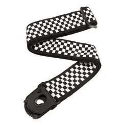 D'Addario Planet Waves Planet Lock Guitar Strap, Check Mate Guitar Accessories