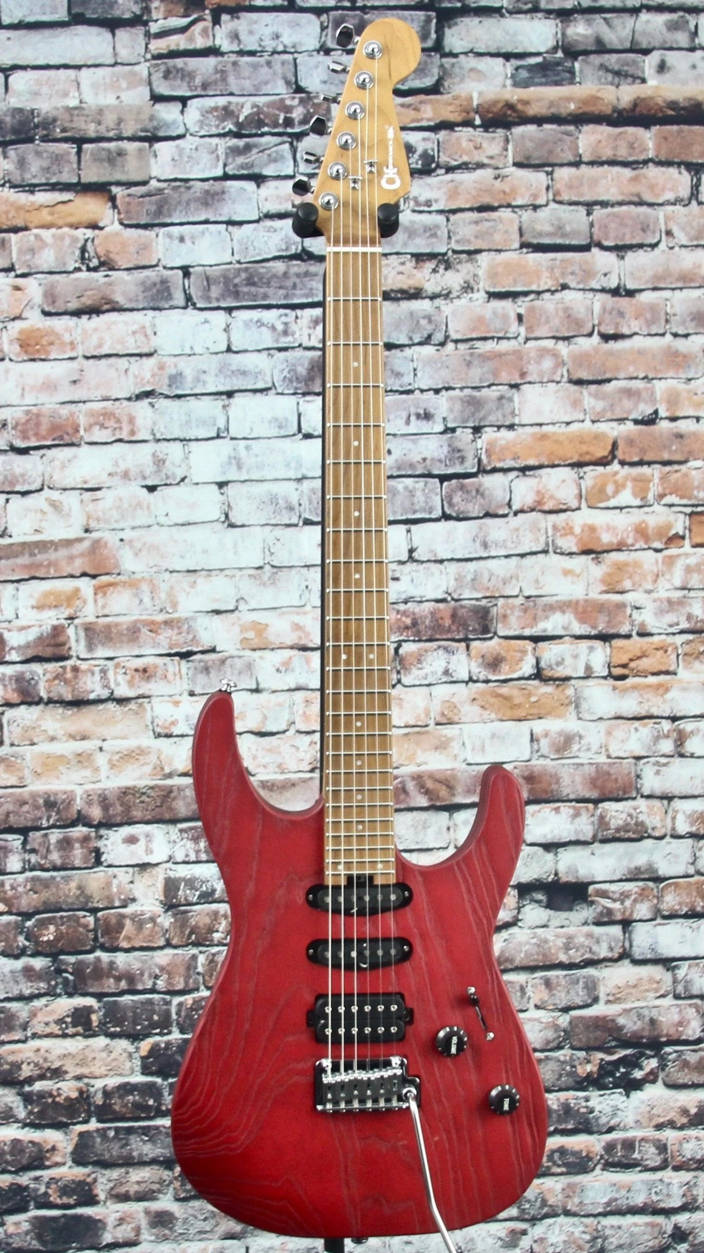Charvel Pro-Mod DK24 HSS 2PT CM Ash | Red Ash Guitar 4 Charvel Pro-Mod DK24 HSS 2PT CM Ash | Red Ash Guitar