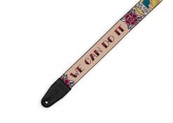 Levys Polyester Guitar Strap Rosie The Riveter Guitar Accessories