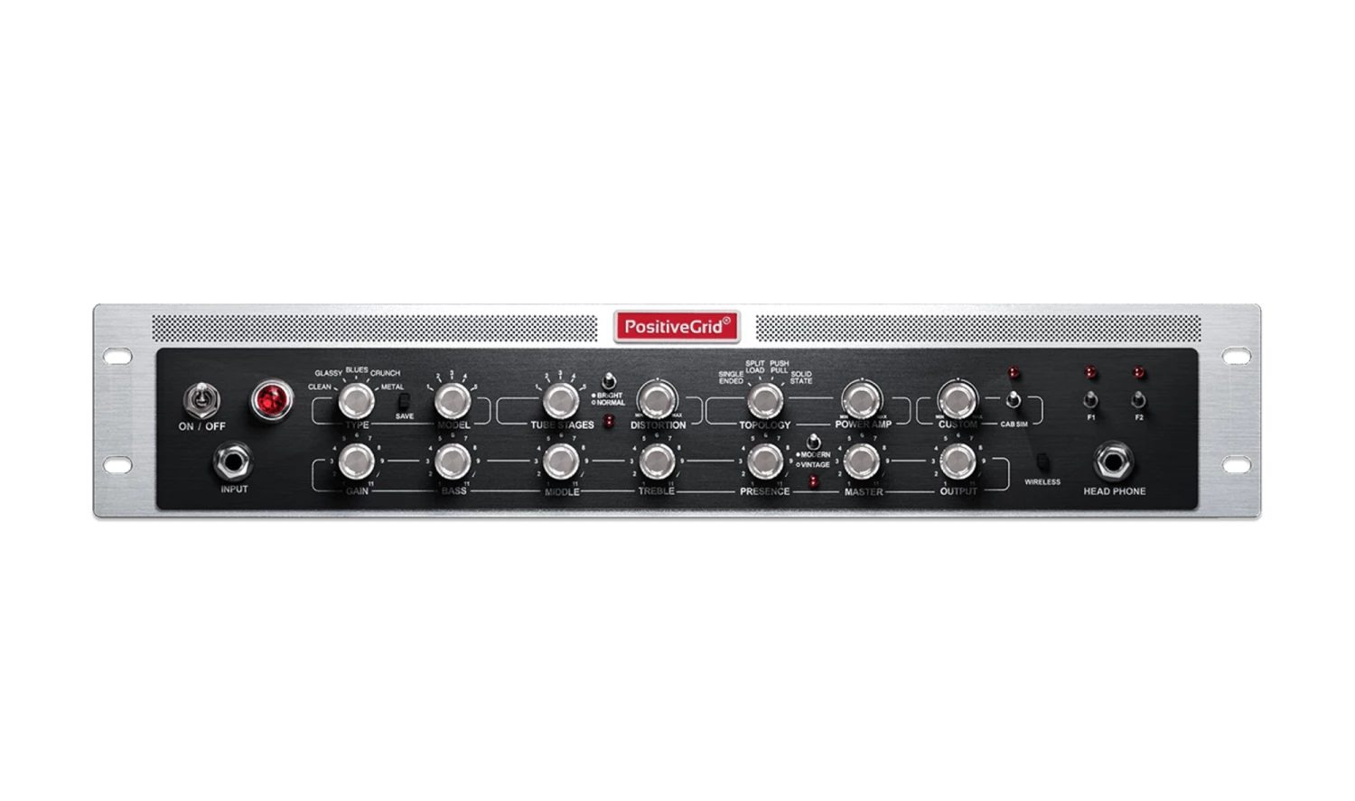 Positive Grid BIAS RACK Guitar Amplifier | Non-Powered 3 Positive Grid BIAS RACK Guitar Amplifier | Non-Powered