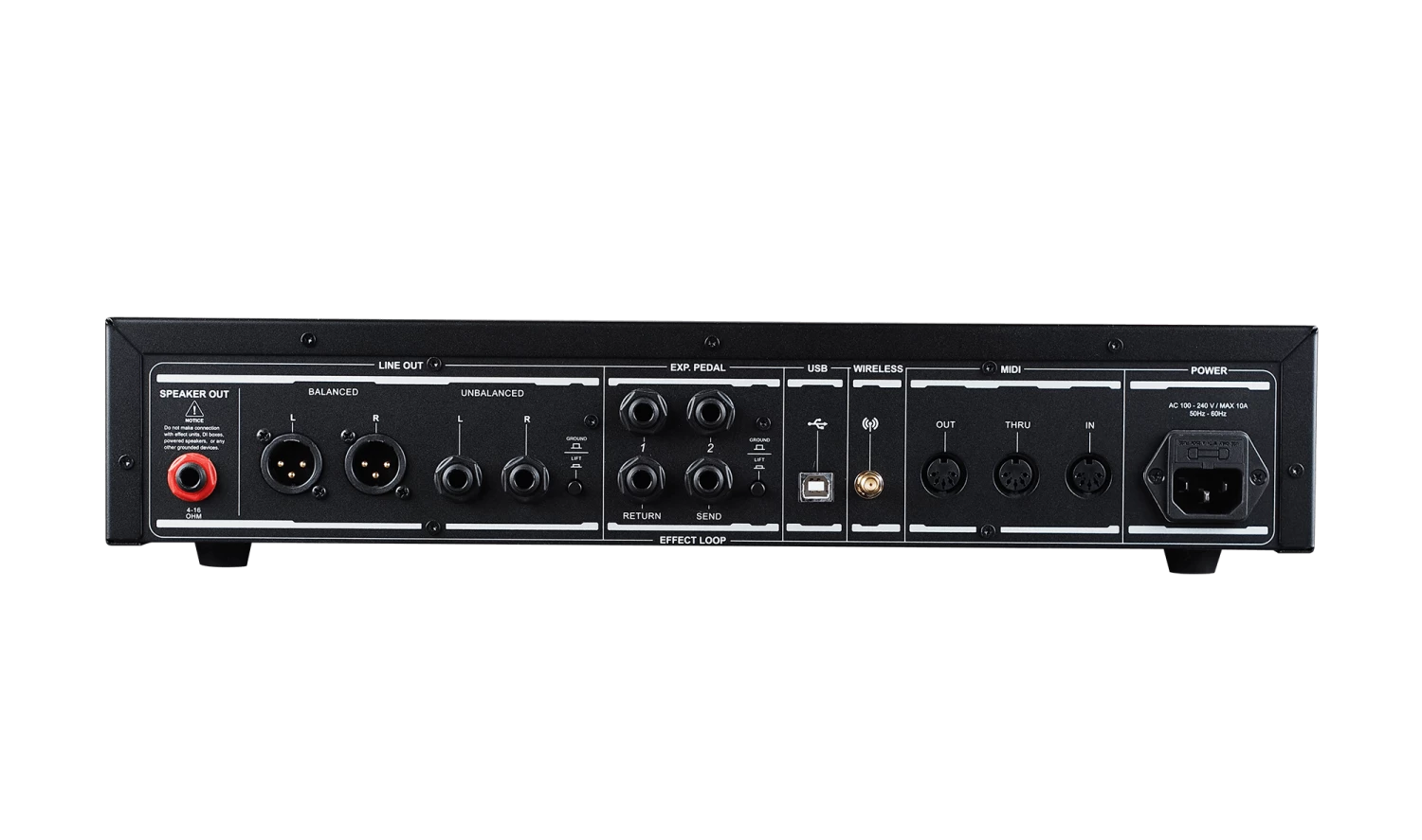 Positive Grid BIAS RACK Guitar Amplifier | Non-Powered 4 Positive Grid BIAS RACK Guitar Amplifier | Non-Powered