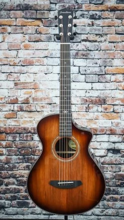 Breedlove Premier Concertina Edgeburst CE Redwood Guitar