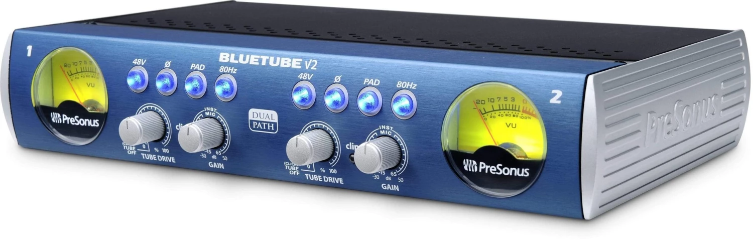 Presonus BlueTube DP V2 2-channel, Dual-Path Mic/Instrument Preamp Studio/Recording 5 Presonus BlueTube DP V2 2-channel, Dual-Path Mic/Instrument Preamp Studio/Recording