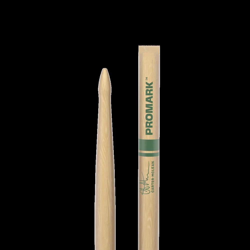 D'Addario ProMark Carter McLean Hickory Drumstick, Wood Tip | RBCMW 4 D'Addario ProMark Carter McLean Hickory Drumstick, Wood Tip | RBCMW