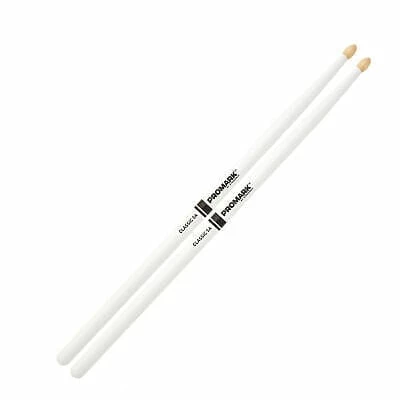 ProMark TX5AW-WHITE Hickory 5AW White Paint Drum Sticks 3 ProMark TX5AW-WHITE Hickory 5AW White Paint Drum Sticks