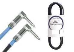 Rapco 2' Instrument Cable | Right Angle 1/4" Cables