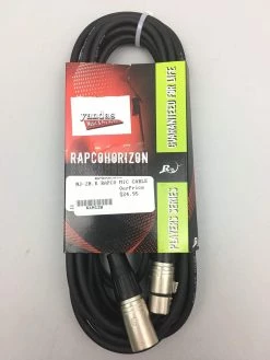Rapco 20' Microphone Cable | XLR Connectors Cables