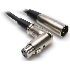 Cables Rapco 6' XLR Cable With Female Right Angle