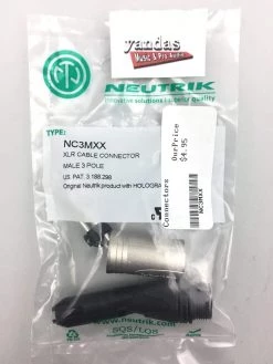 Rapco NC3MXX | XLR Male Replacement End / Connecter Pro Audio Accessories