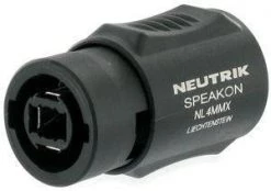 Rapco NL4MMX Neutrick 4 Pin Male To Male Speakon Pro Audio Adapter Pro Audio Accessories