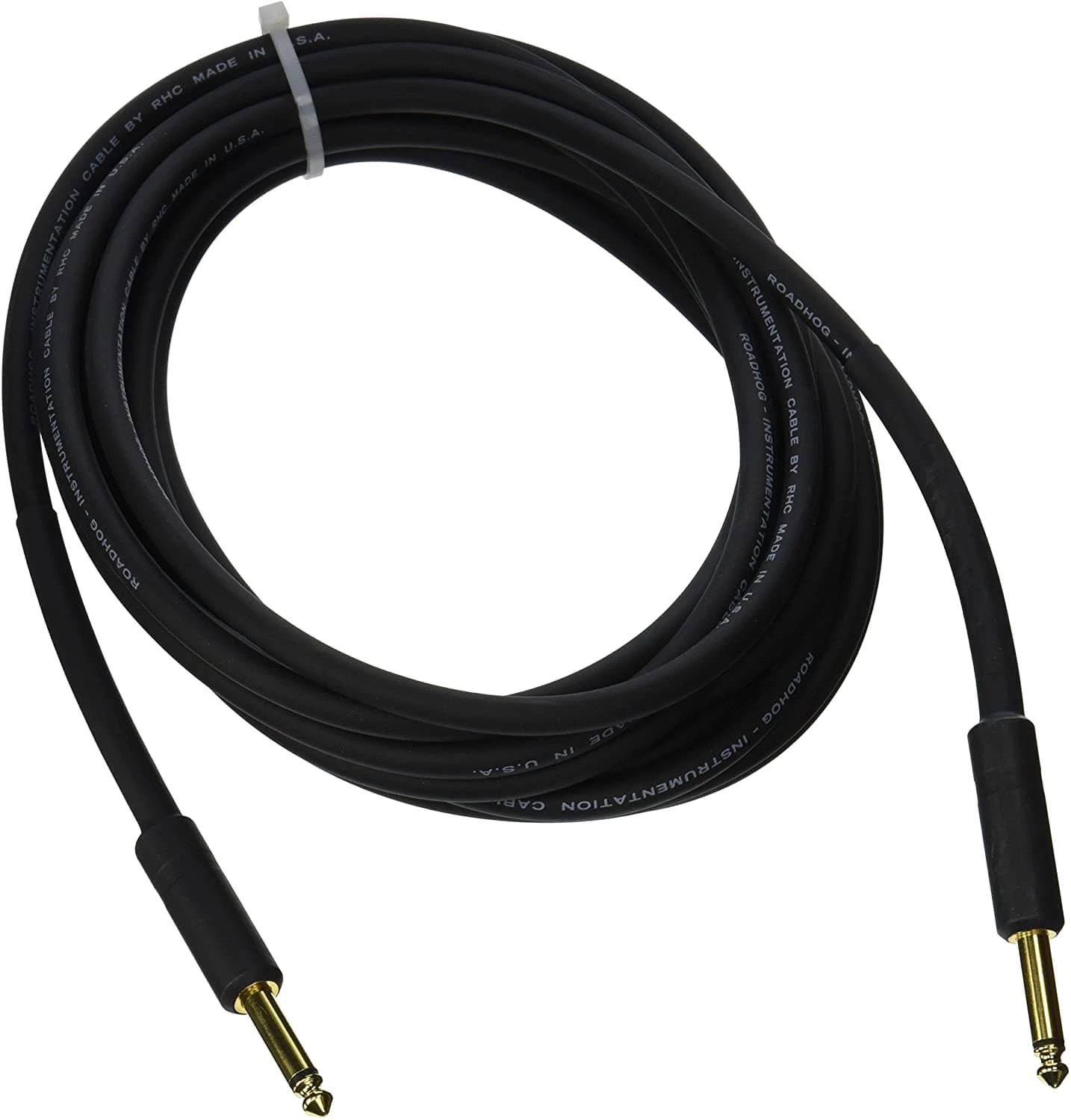 Rapco RoadHog Series Instrument Cable With Gold Connectors | 20 Ft. 3 Rapco RoadHog Series Instrument Cable With Gold Connectors | 20 Ft.