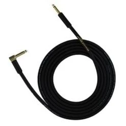 Pro Audio Accessories Rapco RoadHog Straight To Right Angle 20' Instrument Cable | HOG-20BR