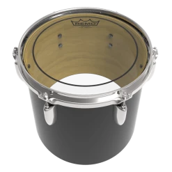 Remo Pinstripe Clear Crimplock Tenor Drumhead | 12" Drumheads