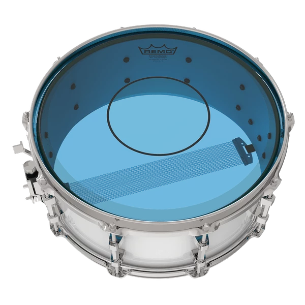 Remo Powerstroke 77 Colortone Blue Drumhead | 13" Drumheads 4 Remo Powerstroke 77 Colortone Blue Drumhead | 13" Drumheads