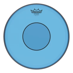 Remo Powerstroke 77 Colortone Blue Drumhead | 13" Drumheads