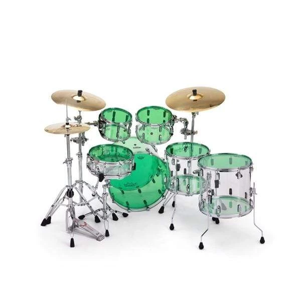 Drumheads Remo Powerstroke 77 Colortone Green Drumhead | 14" 4 Drumheads Remo Powerstroke 77 Colortone Green Drumhead | 14"