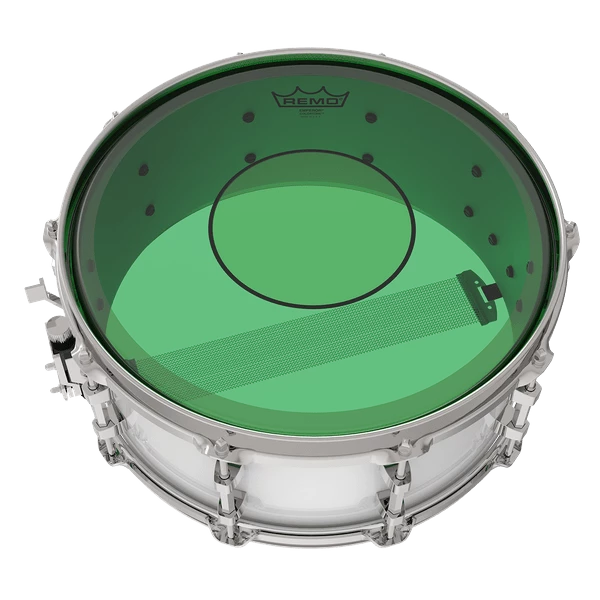 Drumheads Remo Powerstroke 77 Colortone Green Drumhead | 14" 5 Drumheads Remo Powerstroke 77 Colortone Green Drumhead | 14"