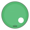 Remo Powerstroke P3 Colortone Green Bass Drumhead W/Hole | 22"