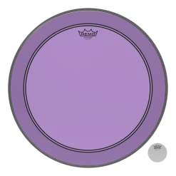 Drumheads Remo Powerstroke P3 Colortone Purple Bass Drumhead | 20"