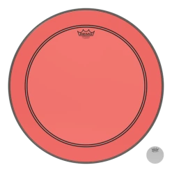 Remo Powerstroke P3 Colortone Red Bass Drumhead | 20"
