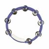 World / Hand Percussion Rhythm Tech TC4040 True Colors Tambourine Blue 10 Inch