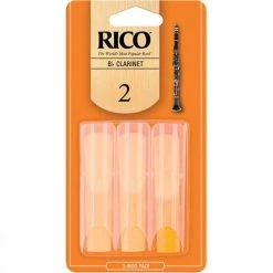 Rico Clarinet Reed #2 3-Pack | RCA0320 Reeds