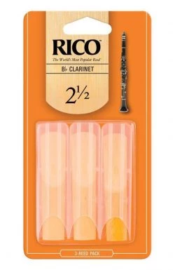 Rico Clarinet Reed #2.5 3-Pack | RCA0325 Reeds