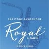 D'Addario Rico Royal Baritone Sax Reeds, Strength 2.5, 10-pack