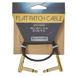 RockBoard Gold Series Flat Patch Cable | 30 Cm
