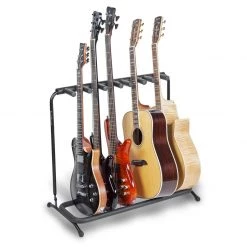 RockBoard RockStand Guitar Rack | 3 Electric & 2 Acoustic Guitar Stand