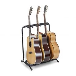 Guitar Accessories RockStand Multiple Guitar Rack | 3 Acoustic Guitars