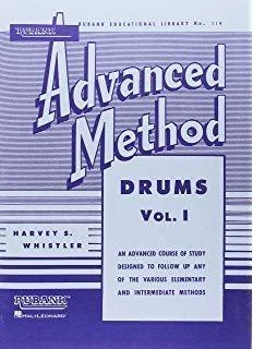 Hal Leonard Rubank Advanced Method Drums Drum Books