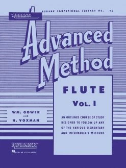 Hal Leonard Method Books Rubank Advanced Method, Flute Vol. 1