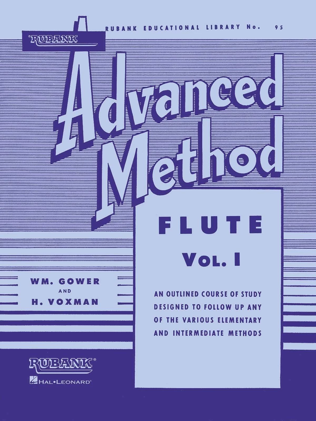 Hal Leonard Method Books Rubank Advanced Method, Flute Vol. 1 3 Hal Leonard Method Books Rubank Advanced Method, Flute Vol. 1
