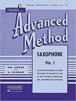 Hal Leonard Method Books Rubank Advanced Method Saxophone