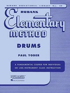 Hal Leonard Method Books Rubank Elements Method | Drums